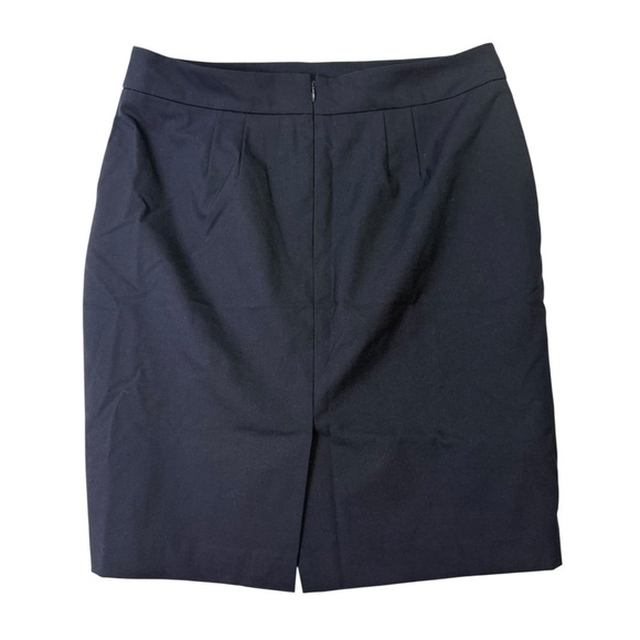 Ann Taylor Factory Navy Blue Pencil Skirt Size 14 Office Career Suit - Picture 2 of 9